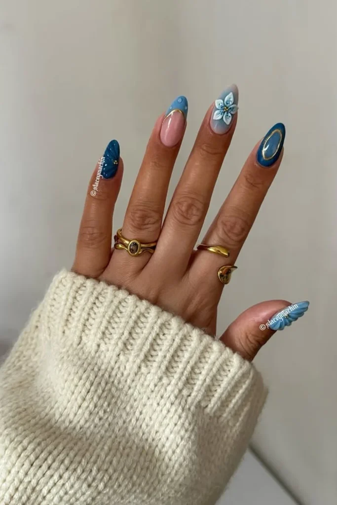 Calm Blue Accents