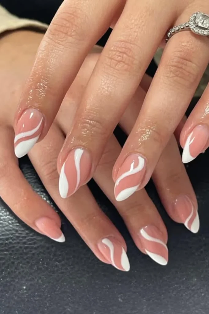 Soft French Swirls