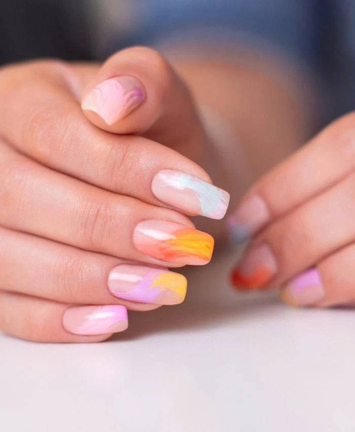 Multi-Colored Work Of Art
