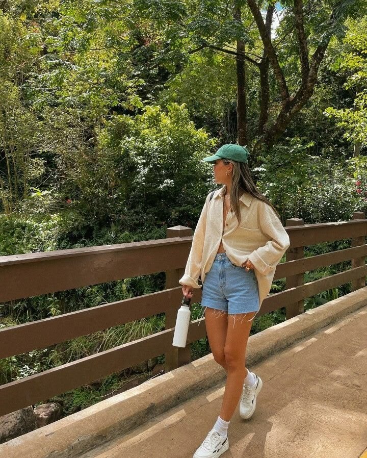 Casual Elegance in Nature's Embrace