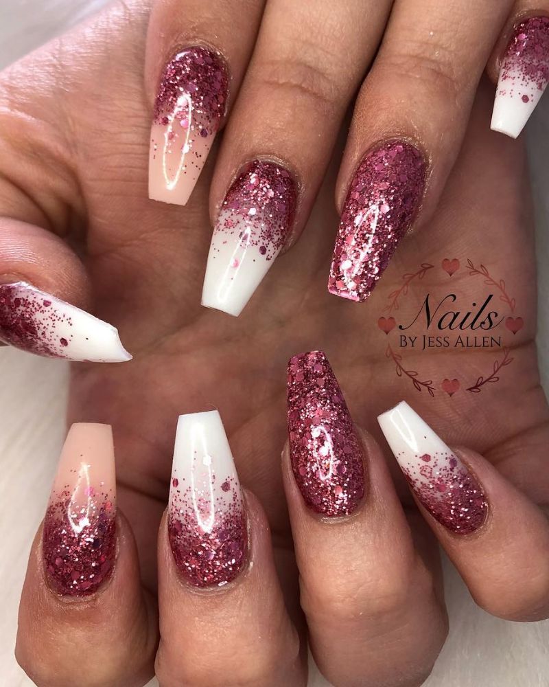 party pink glitter