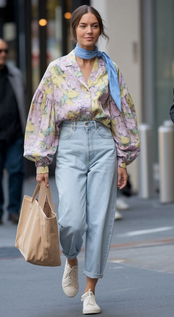 7. Effortless Pastel Elegance: A Spring Look to Shine