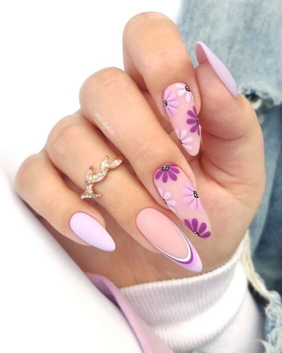 Lavender Whimsy with Floral Pizzazz