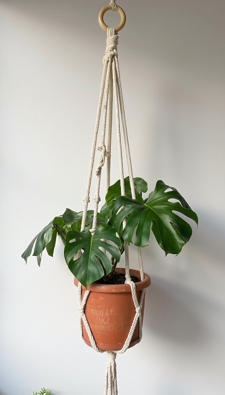 7. Macramé Plant Hangers