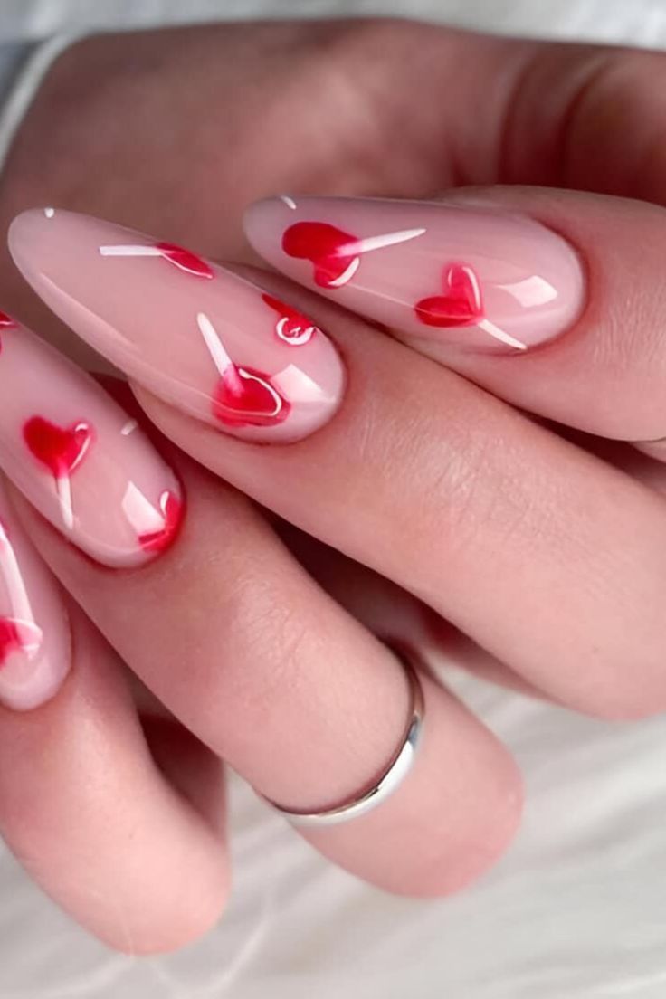 Heart-Tipped Elegance for a Romantic Vibe