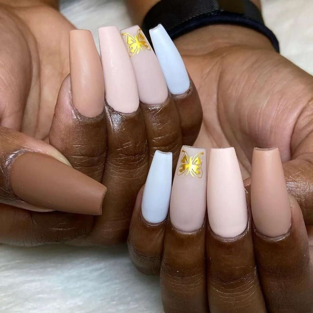 Gilded butterflies