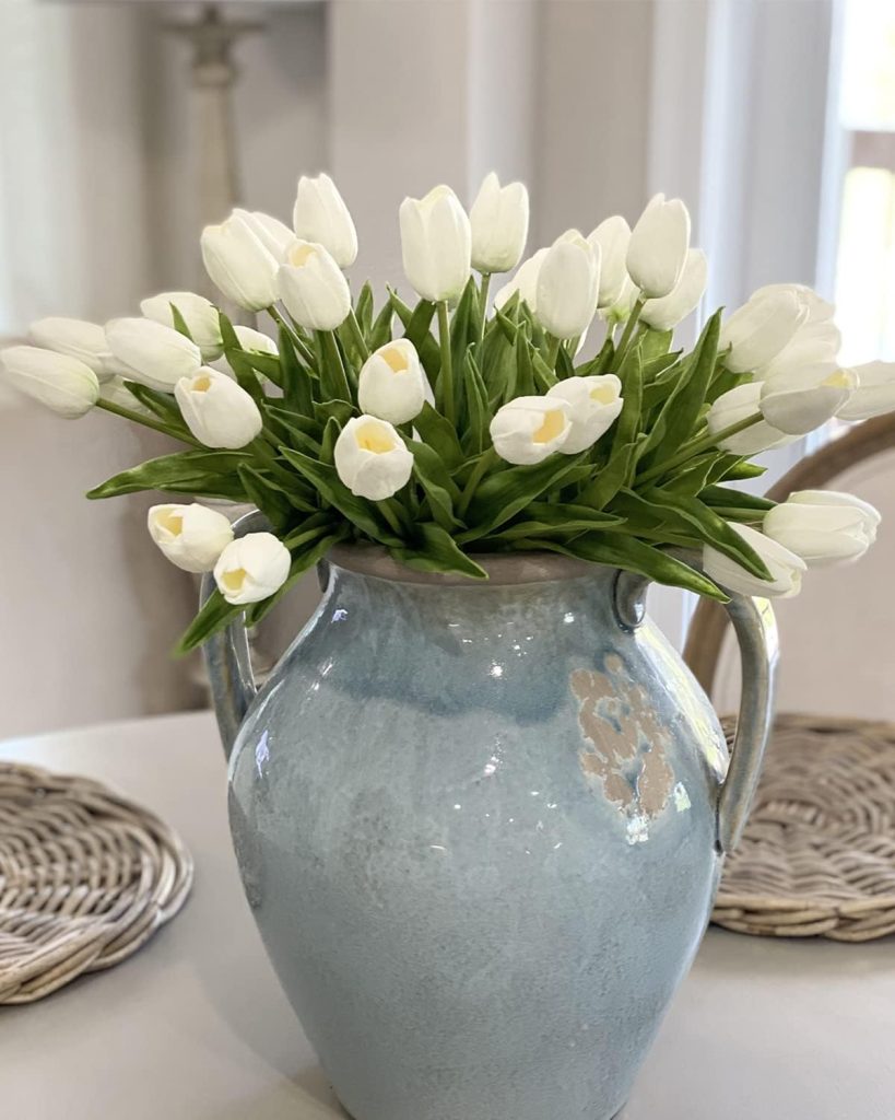 Chic Sage Green Ceramic Planter