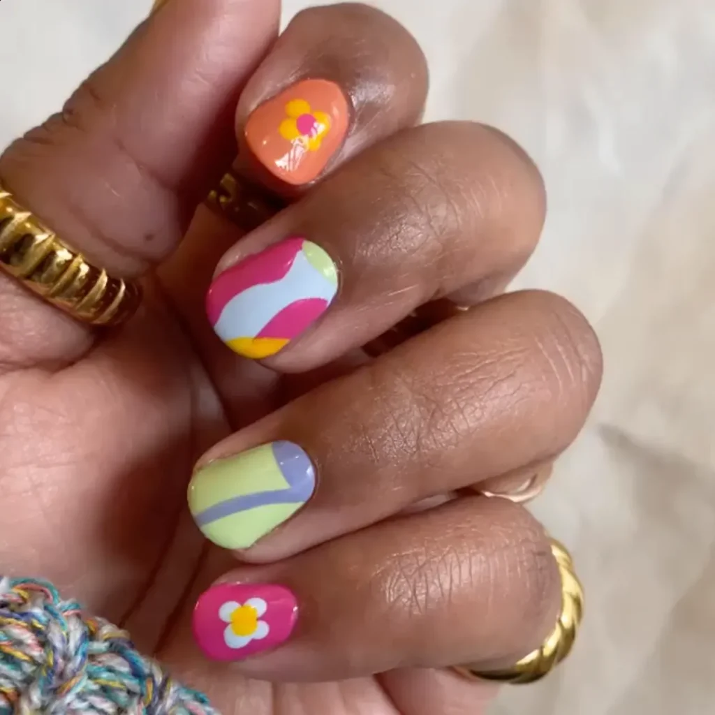 Retro florals
