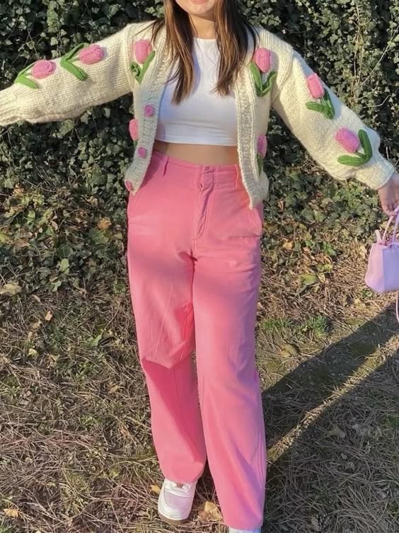 18. Coquette Charm: A Spring Ensemble in Bloom