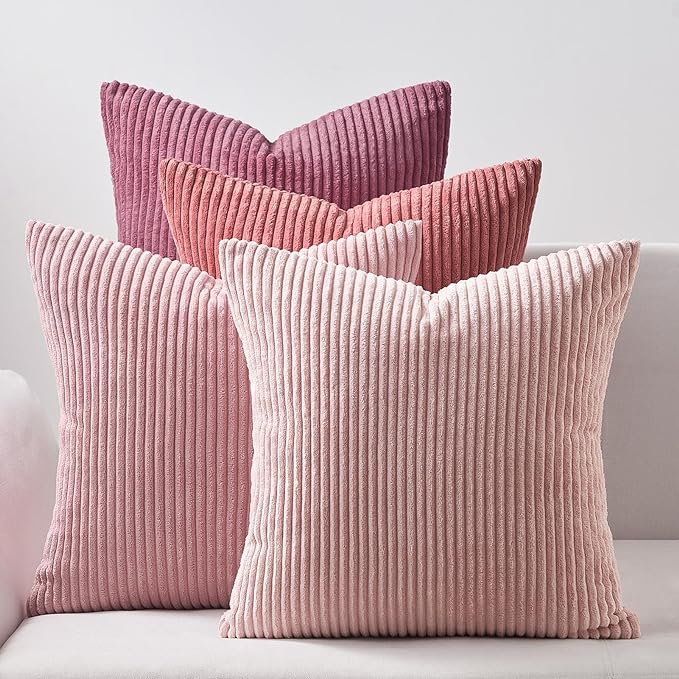 Pastel Linen Pillow Covers