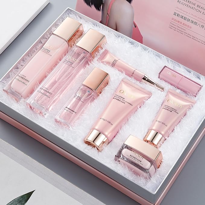 Luxury Natural Jade Roller and Face Gua Sha Massager Set