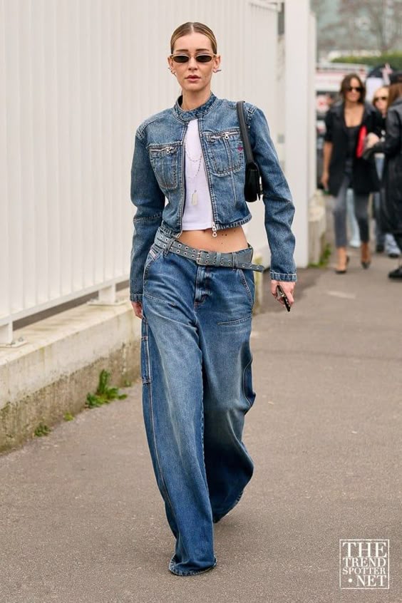 15. Effortlessly Chic: A Denim-on-Denim Spring Statement