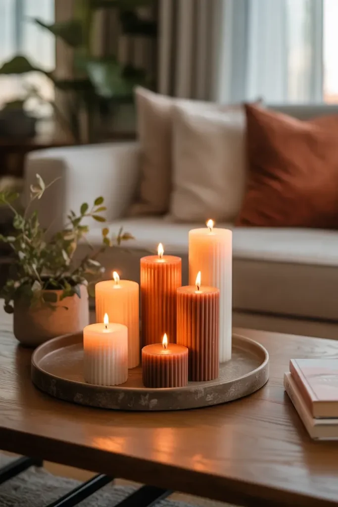 Candles and Candlelight for Evening Ambience