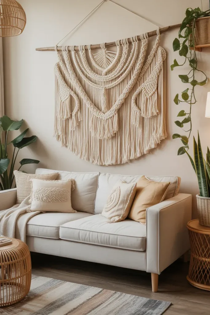 Macramé Wall Hangings for Bohemian Warmth