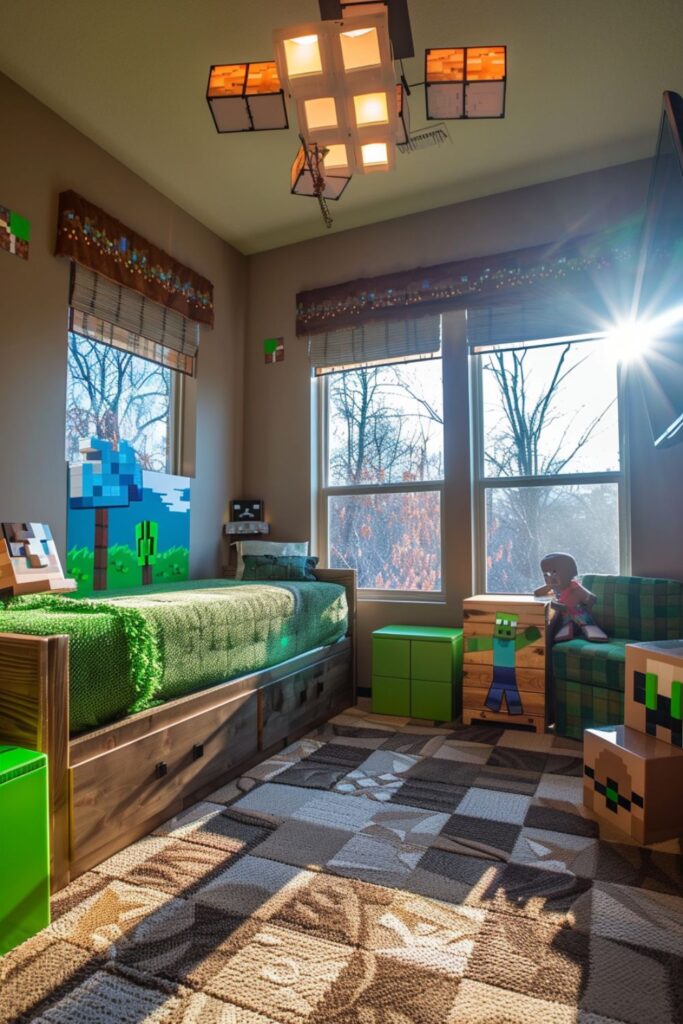Minecraft Bedroom Ideas 1 1