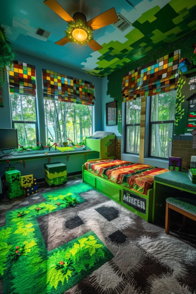 Minecraft Bedroom Ideas 16 1