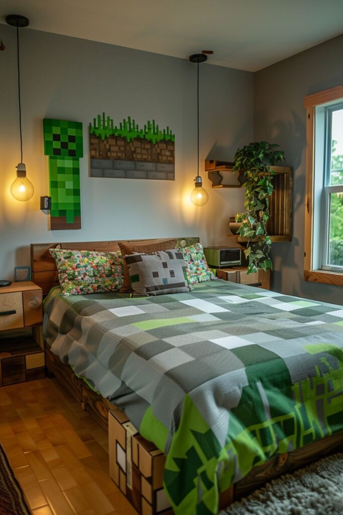 Minecraft Bedroom Ideas 2 1
