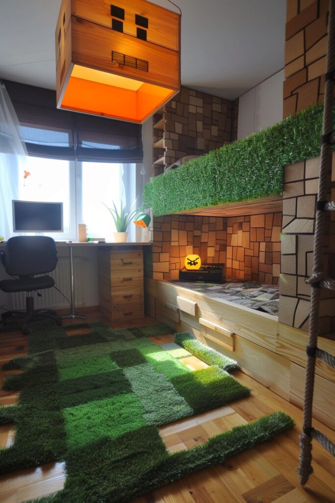 Minecraft Bedroom Ideas 8 1