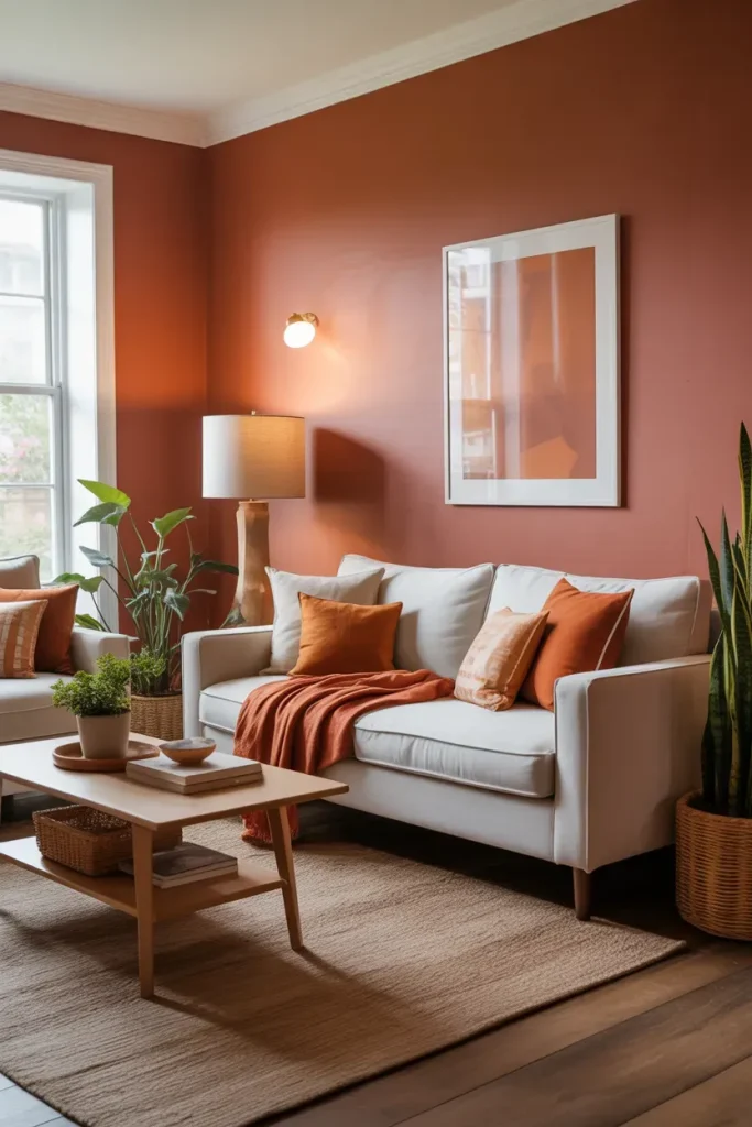 Warm-Toned Paint Colors on the Walls