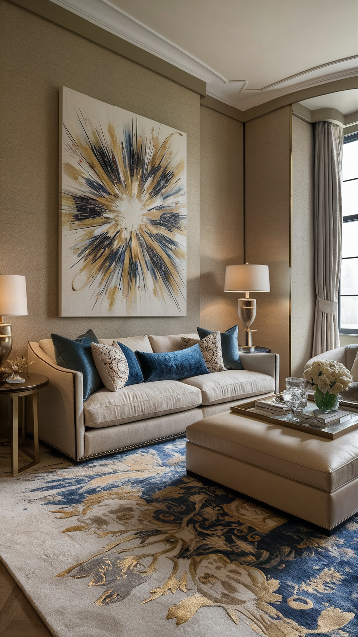 Statement canvas art
