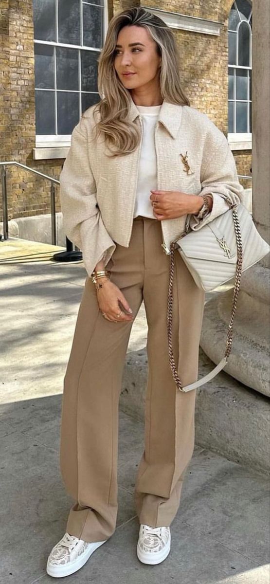 5. Effortless Elegance in Beige Layers