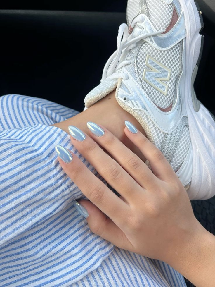 Sophisticated Blue Chrome