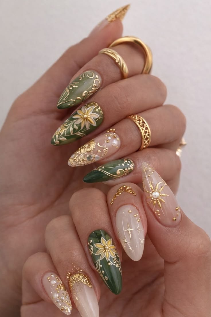 Where Nature's Charm Meets Golden Elegance