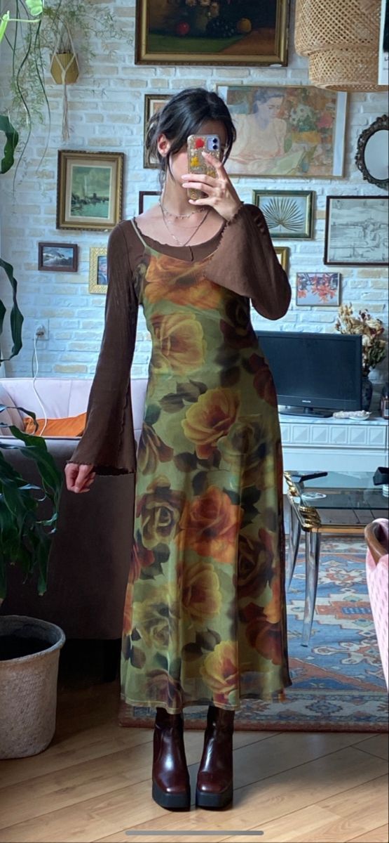 37. A Bohemian Symphony in Floral Layers