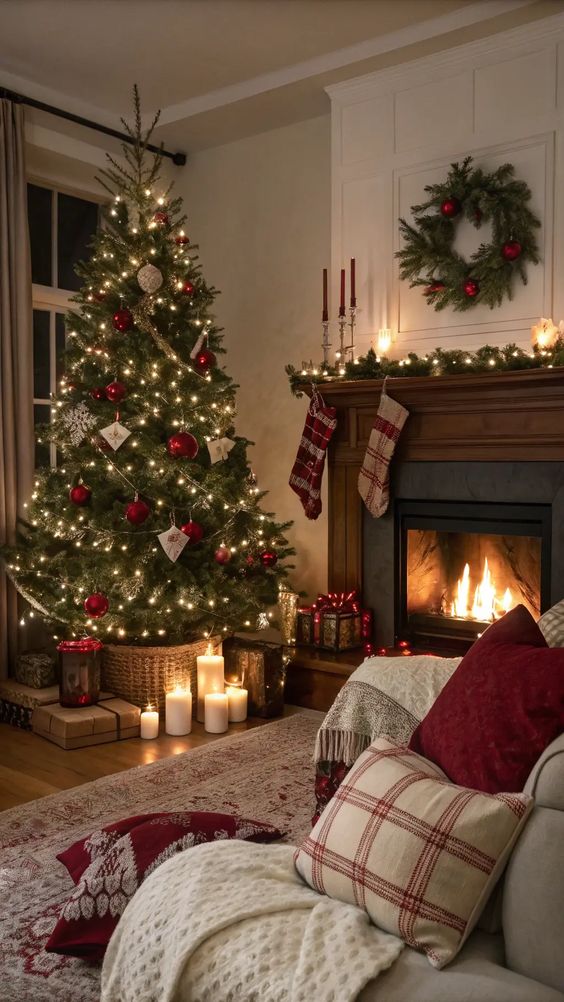 Cozy Christmas Apartment Decor