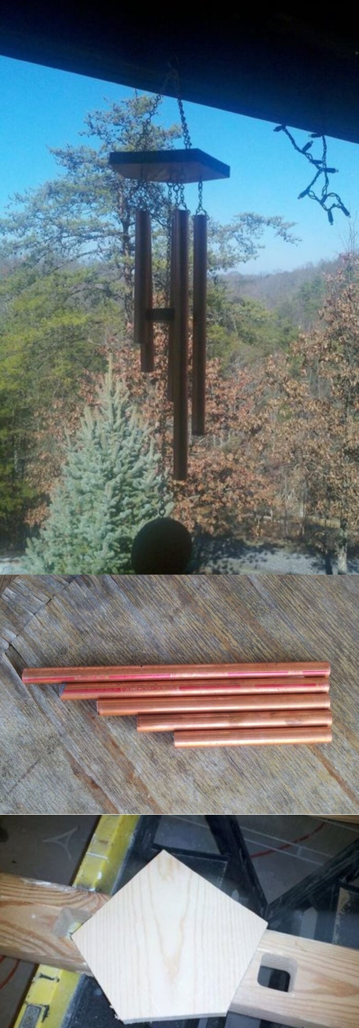 Copper Tubing Wind Chime