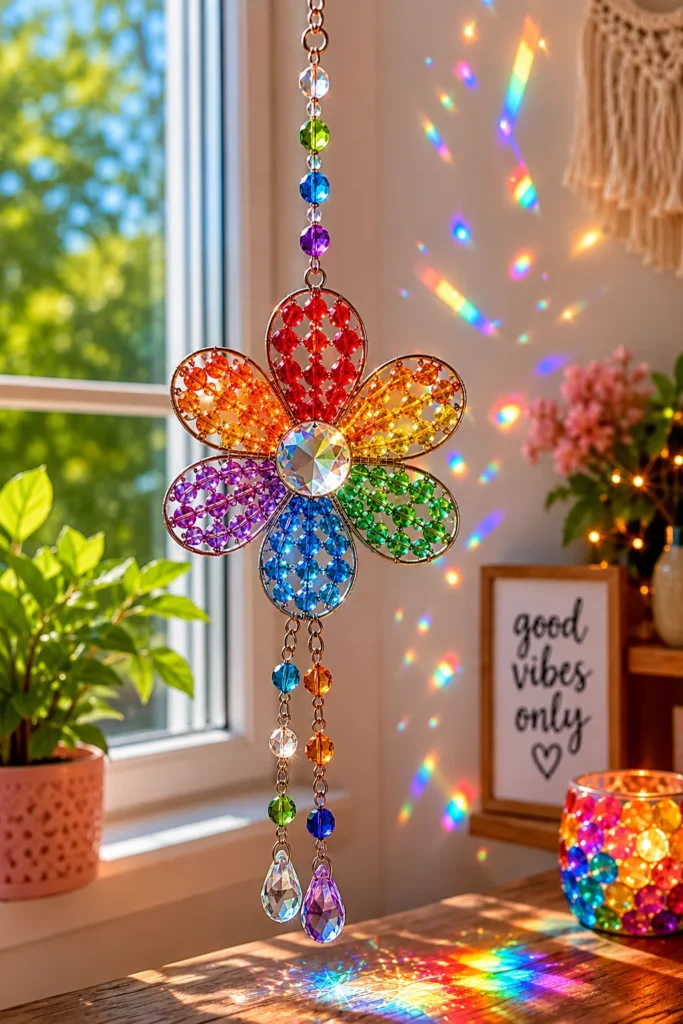 Beaded Suncatcher DIY