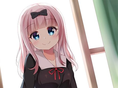 Chika Fujiwara is the Student Council Secretary at Shuchiin Academy.