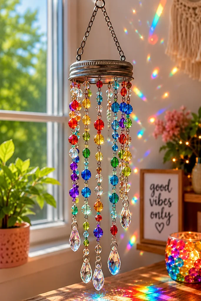 Beaded Suncatcher DIY