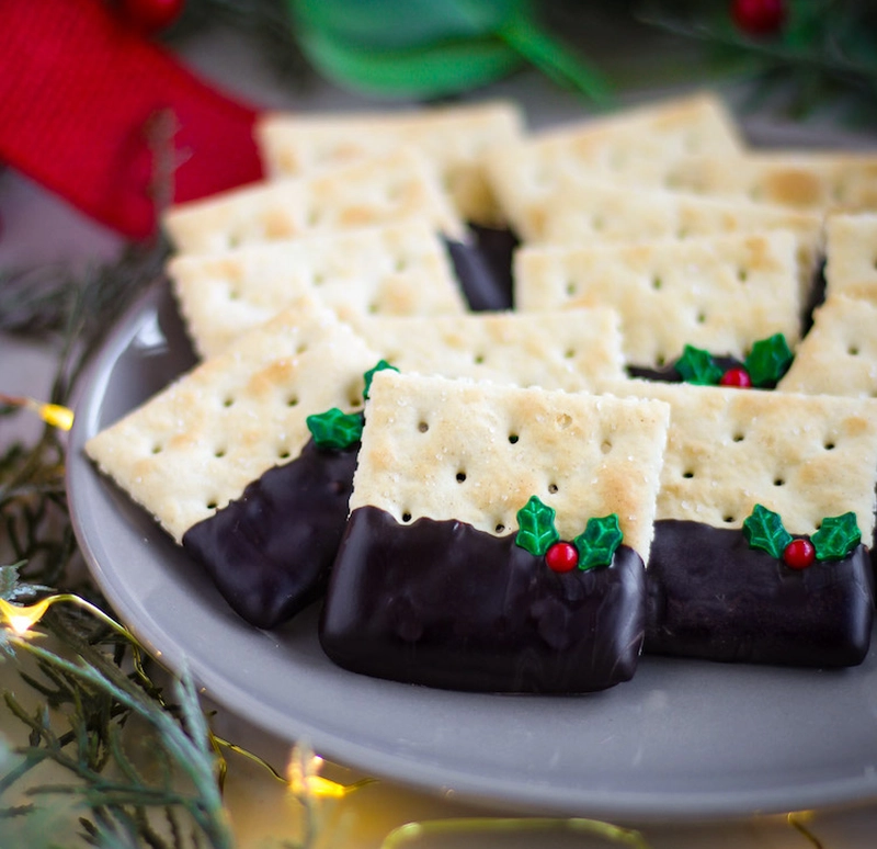 Crackers Christmas food