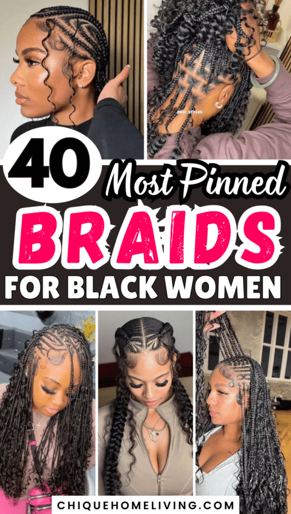 40 Chic Summer & Vacation Braid Ideas for Black Women