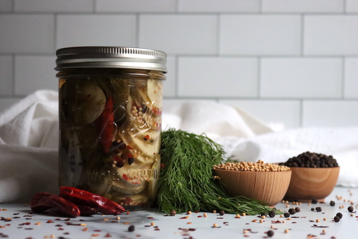 Spicy Dill Pickles