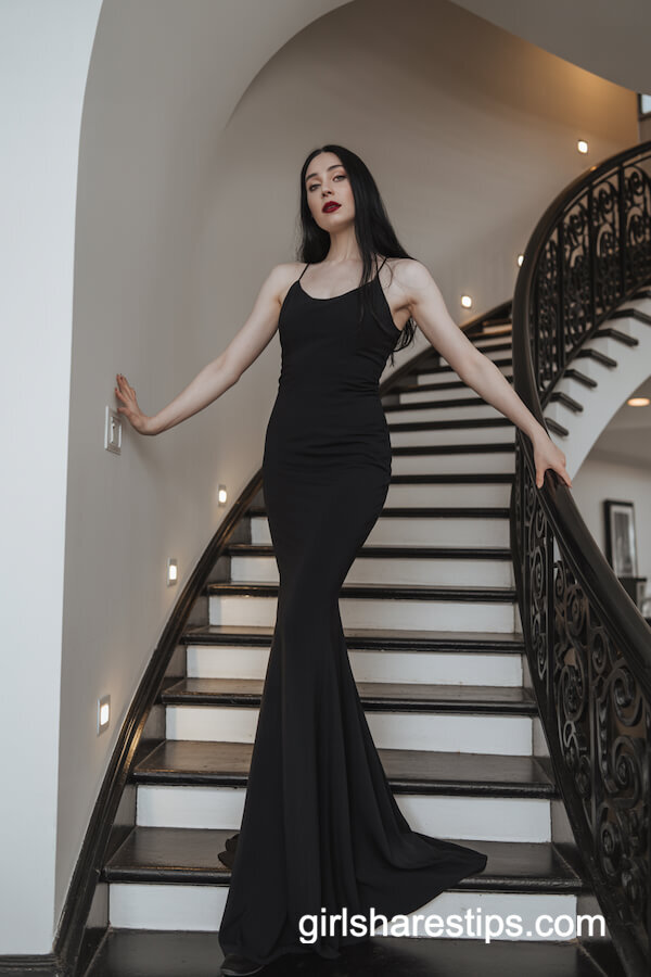 Sophisticated Morticia Addams