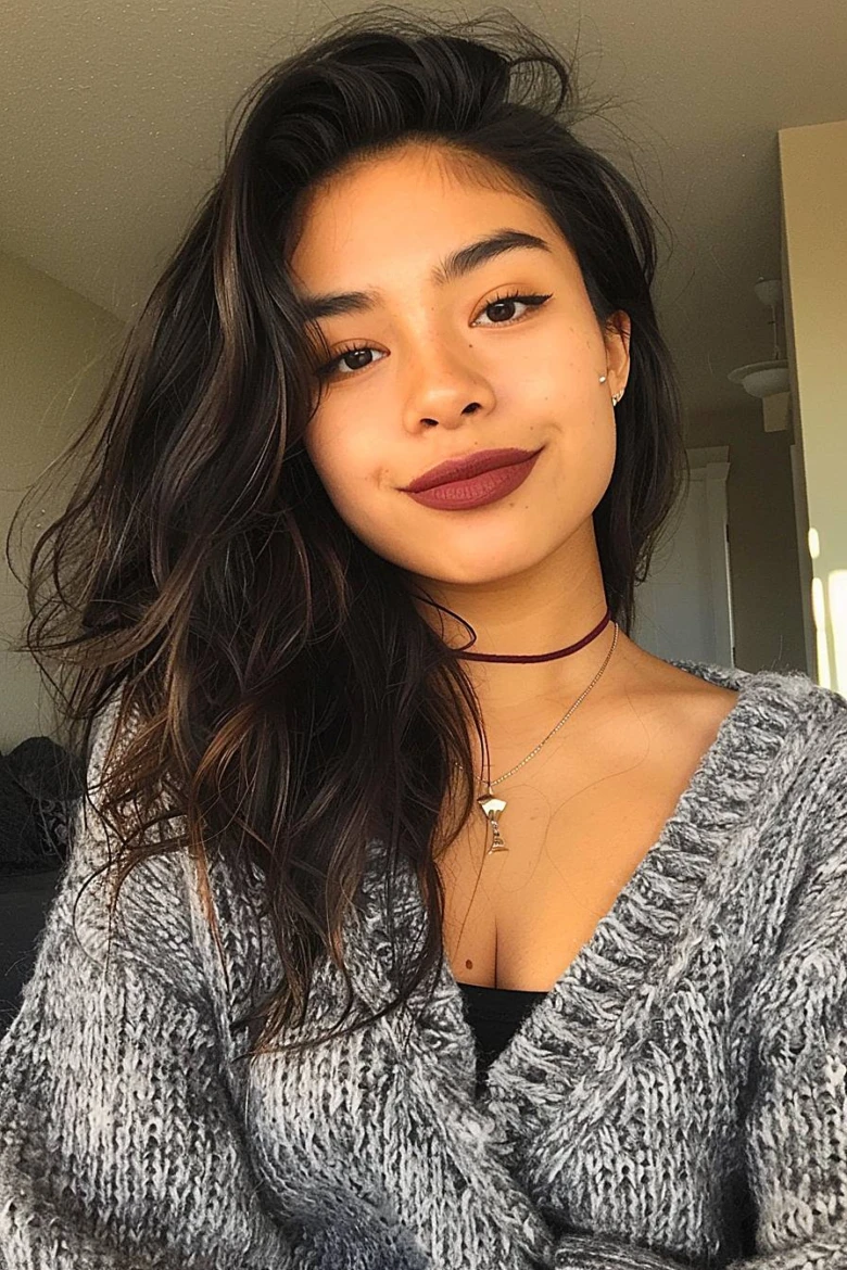 Boho Half-Up Waves