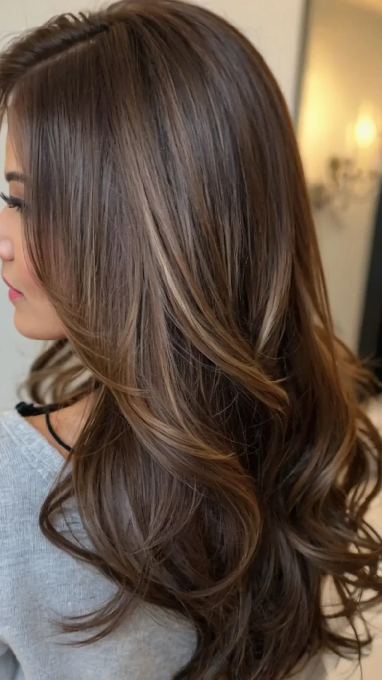 Romantic Loose Waves with Ombre
