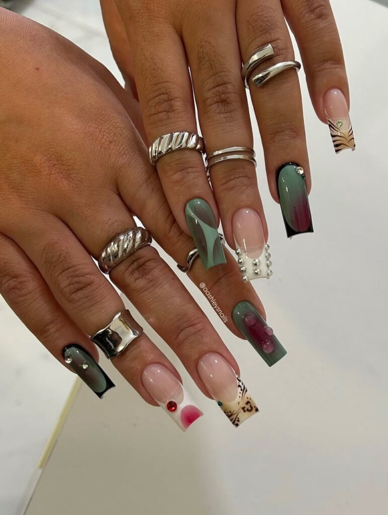september gel nails