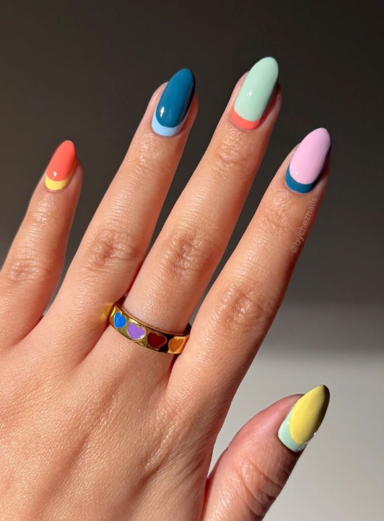 september nails short