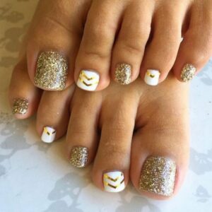 Glittery sparkle